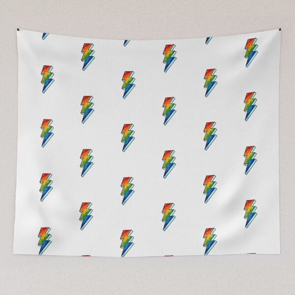 Item preview, Rainbow Lightning Bolt designed and sold by Colorcore.