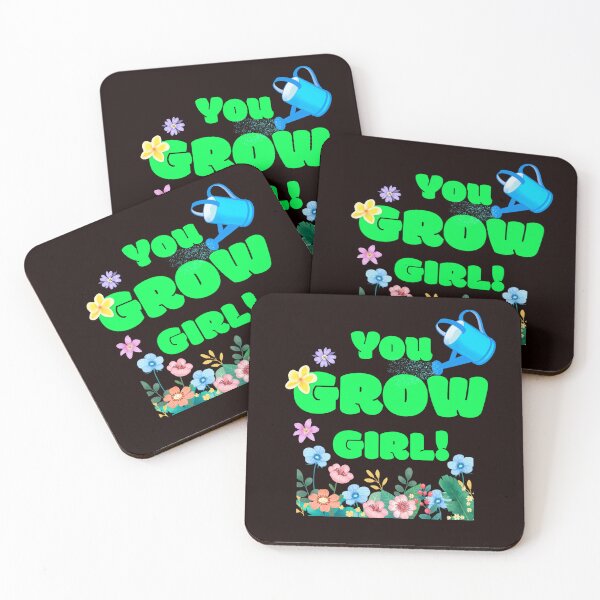 Item preview, You Grow Girl designed and sold by THEBARNCATSFARM.