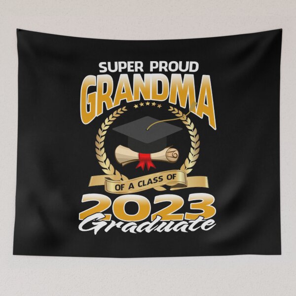 Item preview, Supper Proud Grandma Of A Class Of 2023 Graduate designed and sold by betslarkrahme.