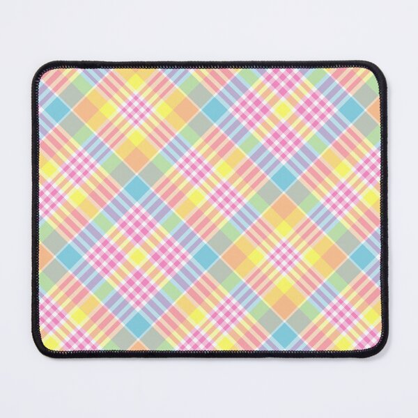 Item preview, spring easter rainbow pastel bright plaid designed and sold by MGuyerArt.