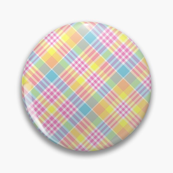 Item preview, spring easter rainbow pastel bright plaid designed and sold by MGuyerArt.