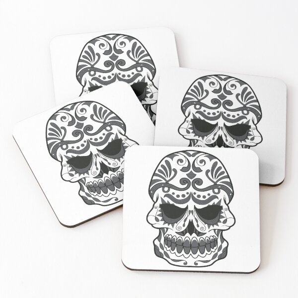 Item preview, Sugar BW Skull    designed and sold by hyunyoung17.