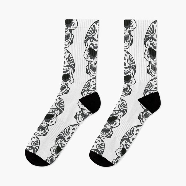 Item preview, Sugar BW Skull    designed and sold by hyunyoung17.