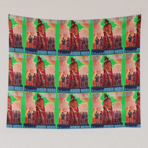 Item preview, Errol Flynn international Robin Hood movie poster designed and sold by Love30smovies.