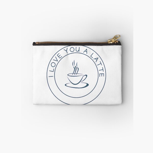 Item preview, I Love You A Latte Cute Pun designed and sold by mgz-.