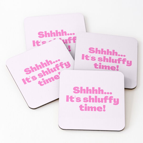 Item preview, Yiddish Saying Shhhh It's Shluffy Time designed and sold by NJGDesigns.