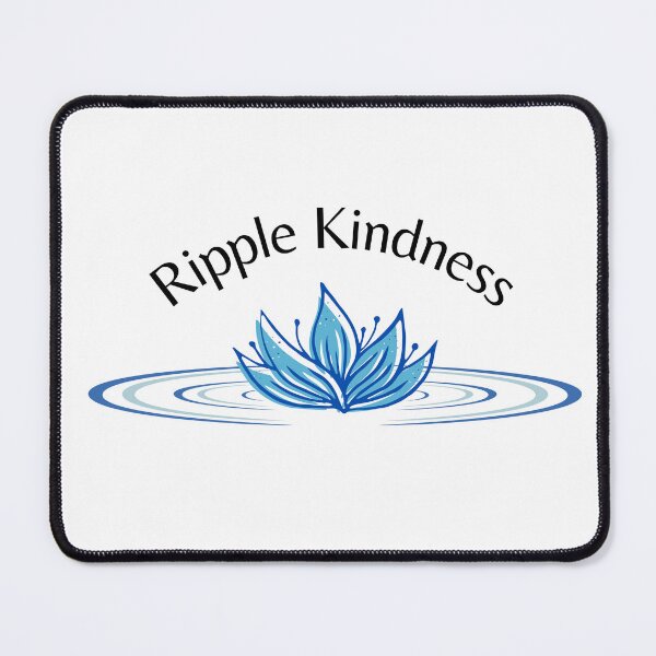 Item preview, Ripple Kindness in Blue designed and sold by Absolute Gratitude.