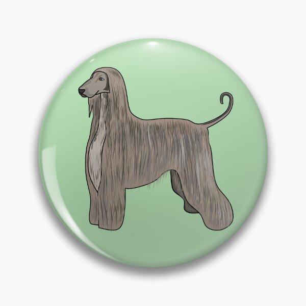 Item preview, Afghan hound dog cartoon illustration designed and sold by Misscartoon.