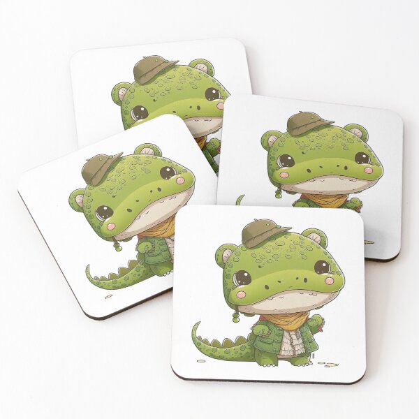 Item preview, Alligator - Adorable Animals designed and sold by WodenButikk.