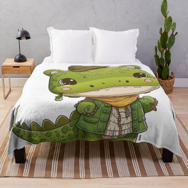 Item preview, Alligator - Adorable Animals designed and sold by WodenButikk.