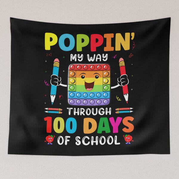Item preview, Popping My Way Through 100 Days Of School designed and sold by traccruzmata.