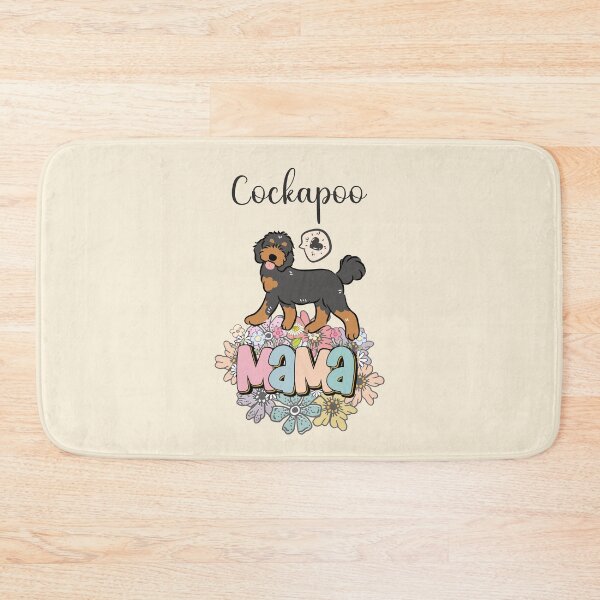 Item preview, Tan and Black Cockapoo Mama - beige designed and sold by Lulupainting.