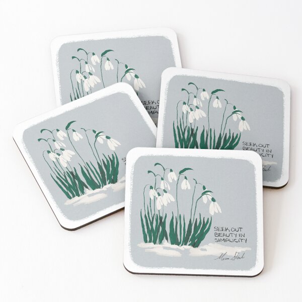 Item preview, Seek Out Beauty In Simplicity Snow Drop Flowers designed and sold by MWStout.