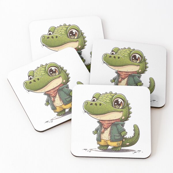 Item preview, Alligator - Adorable Animals designed and sold by WodenButikk.