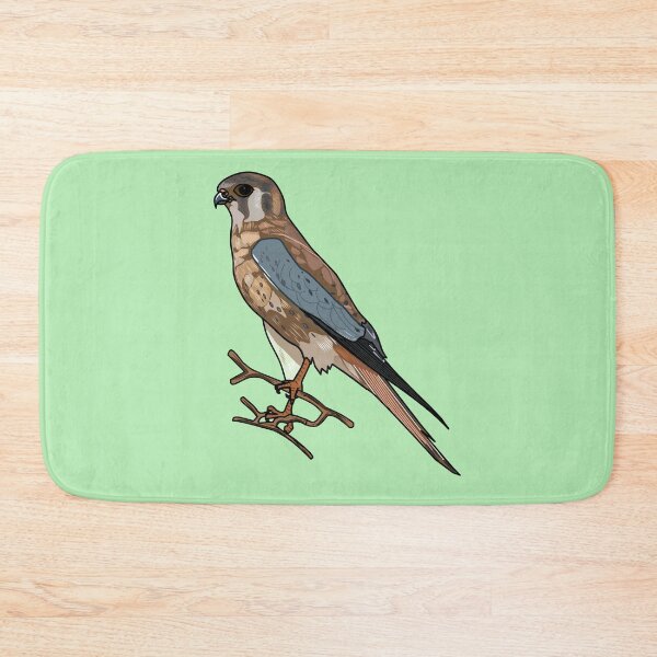 Item preview, American kestrel bird cartoon illustration designed and sold by Misscartoon.