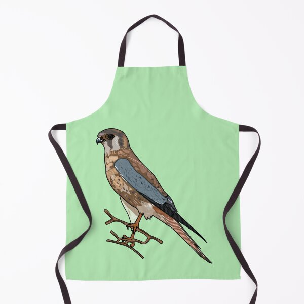 Item preview, American kestrel bird cartoon illustration designed and sold by Misscartoon.
