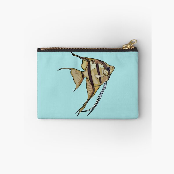 Item preview, Angelfish cartoon illustration designed and sold by Misscartoon.