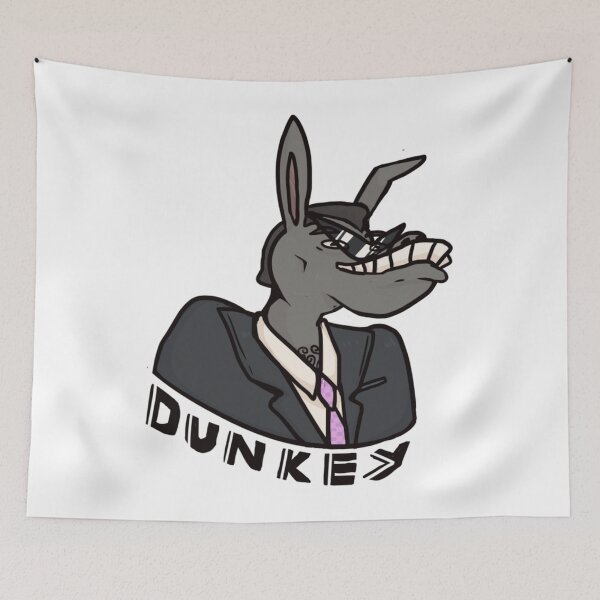 Item preview, Dunkey Sticker    designed and sold by johnramirez89.