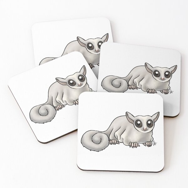 Item preview, Sugar Glider - Leucistic designed and sold by Jennifer Stolzer.