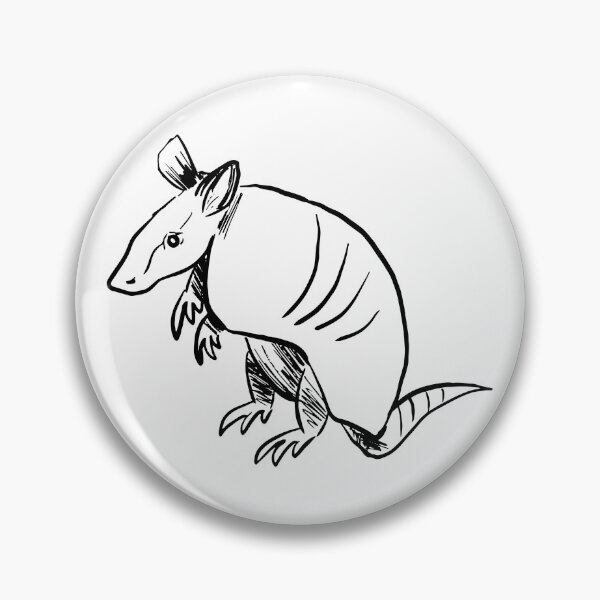 Item preview, Armadillo Drawing Lineart designed and sold by l-cat.