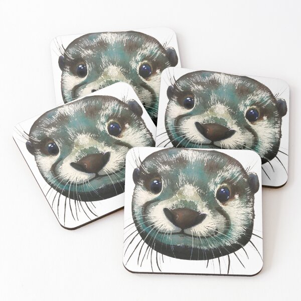 Item preview, Cheeky Otter Smiles designed and sold by Amanda Richmond.