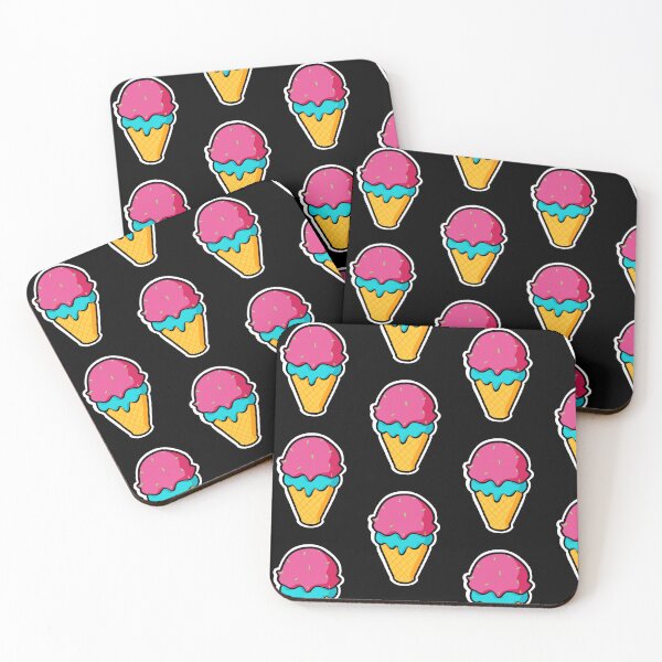 Item preview, Cartoon Ice Cream Melt designed and sold by ArtByNabes.