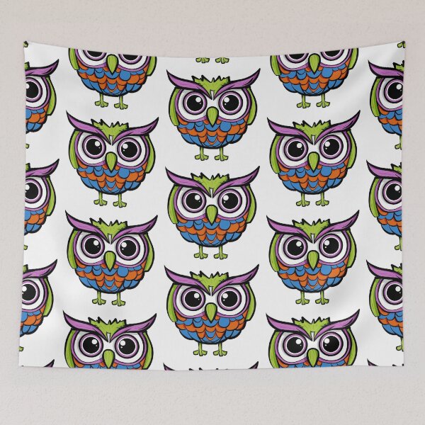 Item preview, The Owl Watcher designed and sold by ArtByNabes.