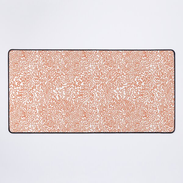 Item preview, Brain Coral Squiggles Abstractions - Coral Orange designed and sold by rnmarts.