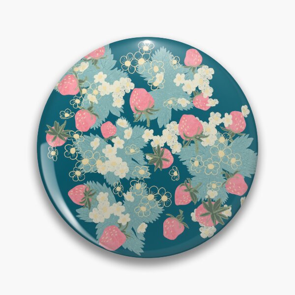 Item preview, Soft Strawberries  designed and sold by BlueDoorStudio.