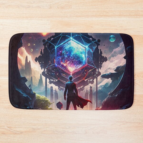 Item preview, Kingdoms of Tritanopia Exploring the Quantum Realm Cyberpunk designed and sold by marcomonge84.