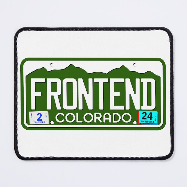 Artikelvorschau, Colorado Nummernschild - FRONTEND entworfen und verkauft von RonTo.