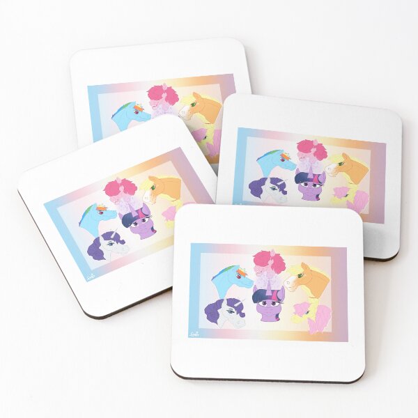 Item preview, Mane 6 mlp  designed and sold by Cat Geyer.