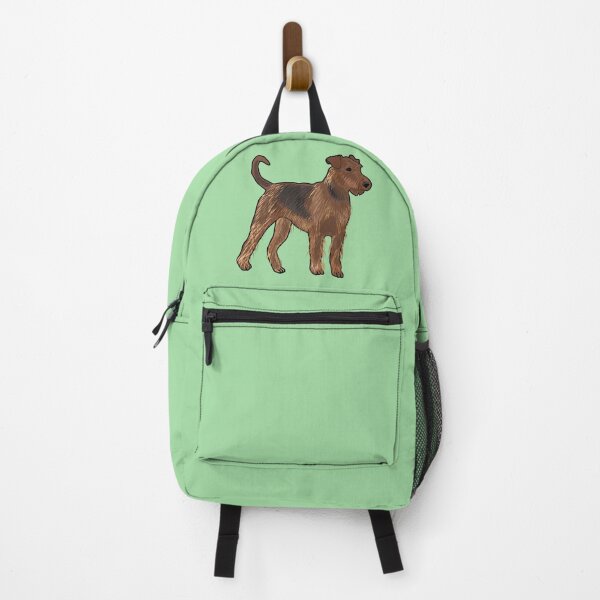 Item preview, Airedale terrier dog cartoon illustration designed and sold by Misscartoon.