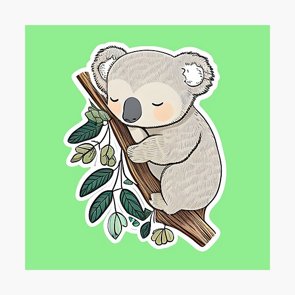 Item preview, Sleepy Koala designed and sold by SilverAndGolden.