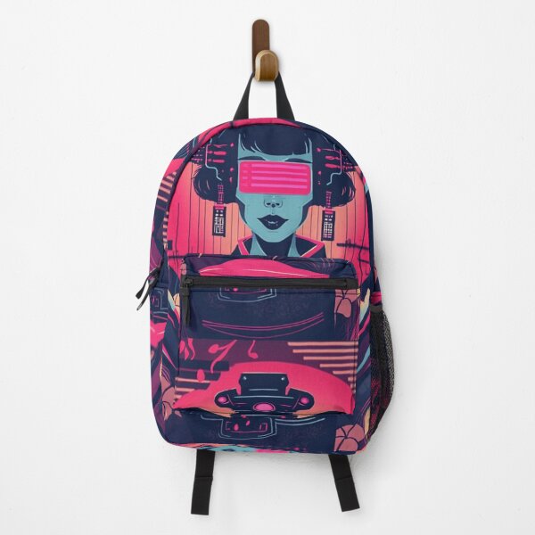 Item preview, Dark Synthwave Geisha designed and sold by RESToRAPTOR.