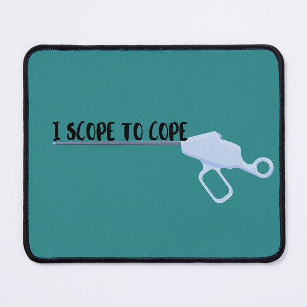Item preview, I scope to cope endoscope Gastrointestinal Doctor Humor designed and sold by Crafty-Anomaly.