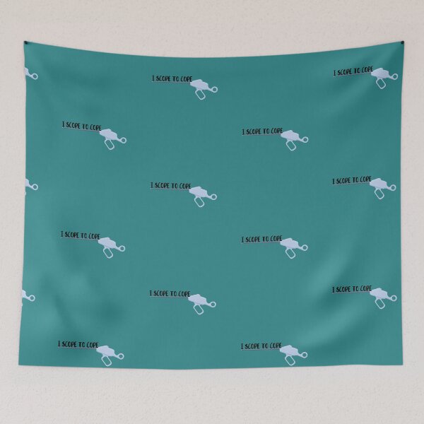 Item preview, I scope to cope endoscope Gastrointestinal Doctor Humor designed and sold by Crafty-Anomaly.