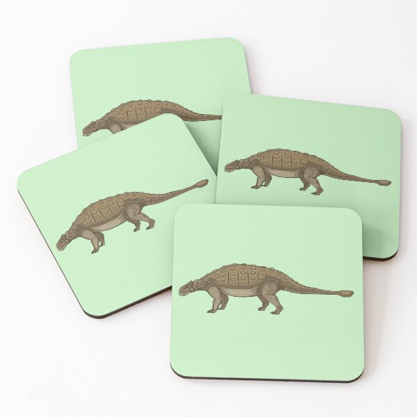 Item preview, Ankylosaurus cartoon illustration designed and sold by Misscartoon.