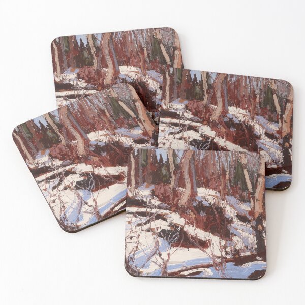 Item preview, Tom Thomson Winter Thaw in the Woods designed and sold by TheRedVineyard.