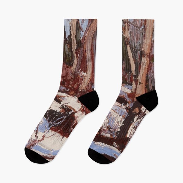 Item preview, Tom Thomson Winter Thaw in the Woods designed and sold by TheRedVineyard.