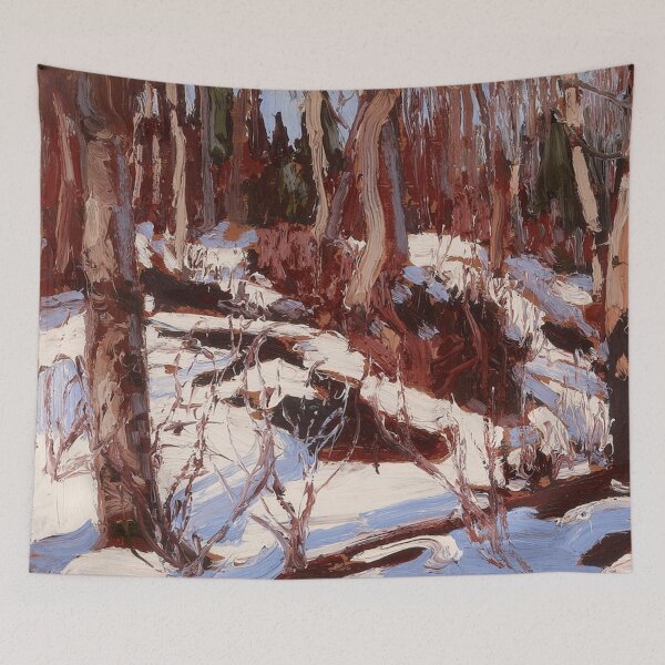 Item preview, Tom Thomson Winter Thaw in the Woods designed and sold by TheRedVineyard.