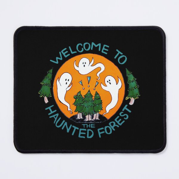 Item preview, Haunted Forest (Teal/Orange) designed and sold by Chaotic Cryptid.