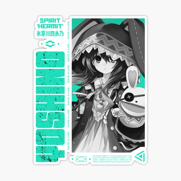 Date A Live - Yoshino Himekawa Inverse Form Sticker for Sale by