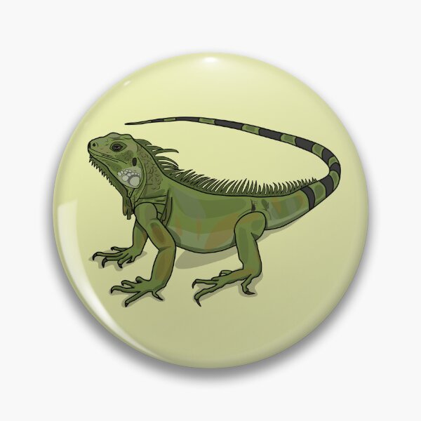 Item preview, Iguana cartoon illustration designed and sold by Misscartoon.
