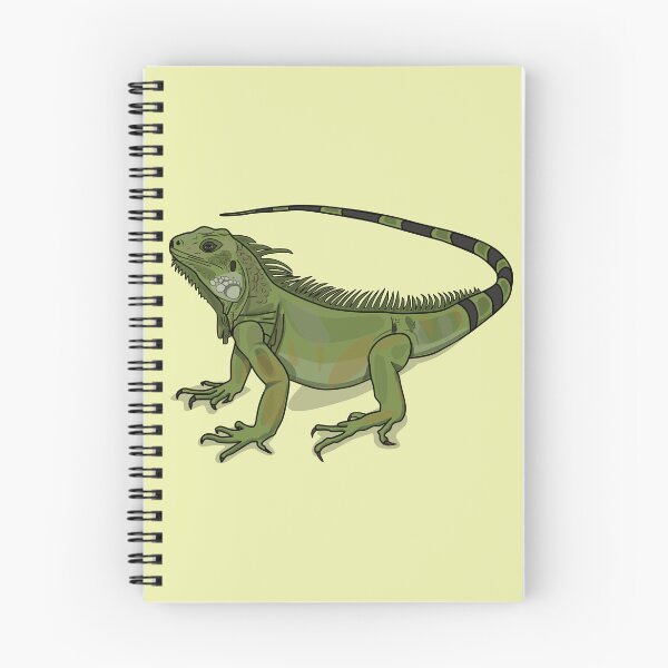 Item preview, Iguana cartoon illustration designed and sold by Misscartoon.