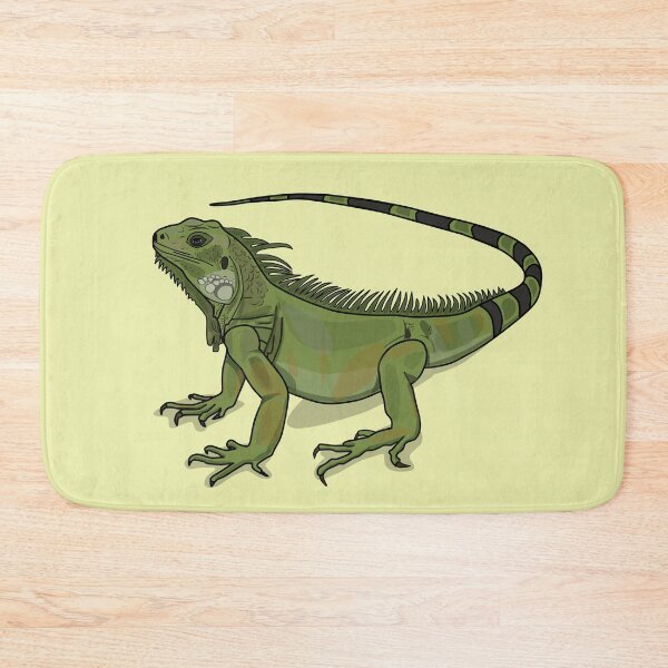 Item preview, Iguana cartoon illustration designed and sold by Misscartoon.