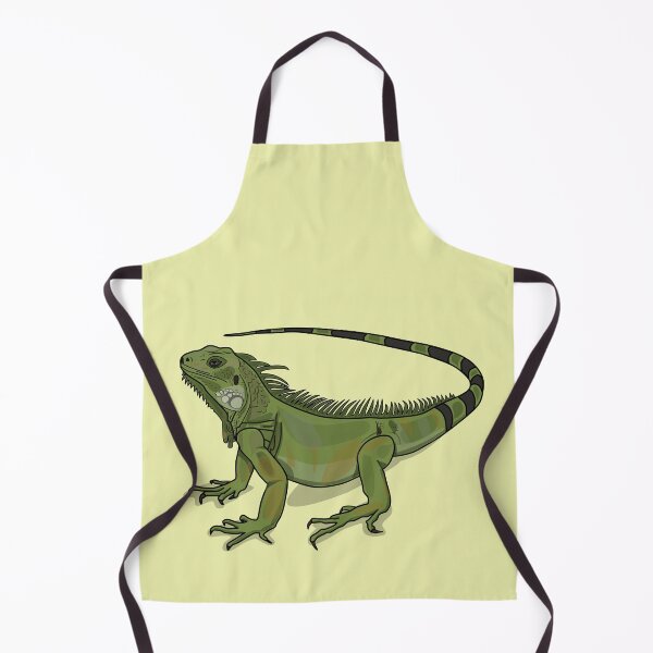 Item preview, Iguana cartoon illustration designed and sold by Misscartoon.