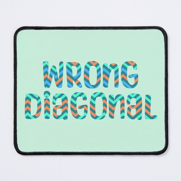 Item preview, Wrong Diagonal Bubble Letters designed and sold by theaadesigns.