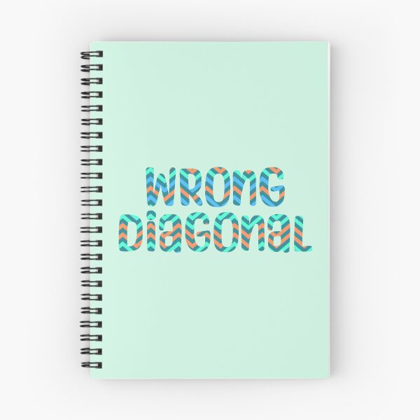 Item preview, Wrong Diagonal Bubble Letters designed and sold by theaadesigns.