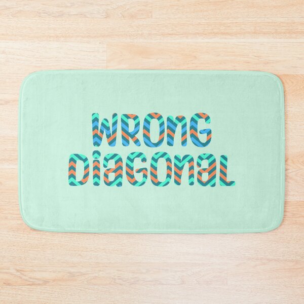 Item preview, Wrong Diagonal Bubble Letters designed and sold by theaadesigns.